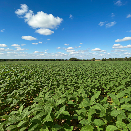 Uruguayan Soybean Field